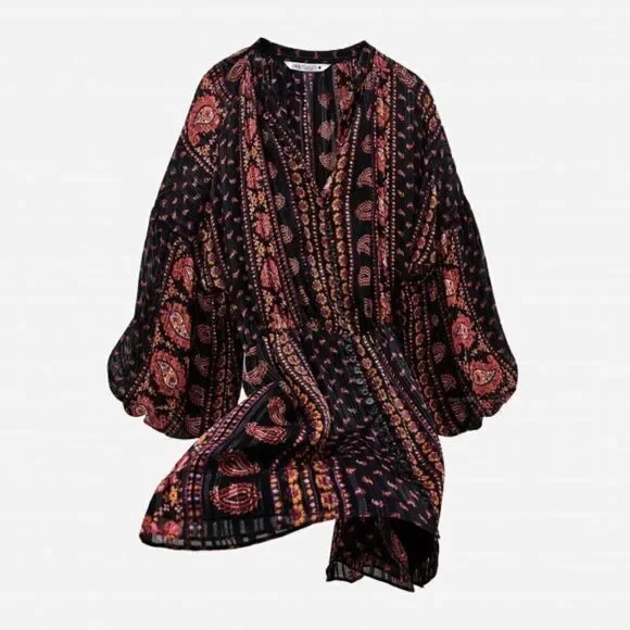 ZARA Floral Dress New